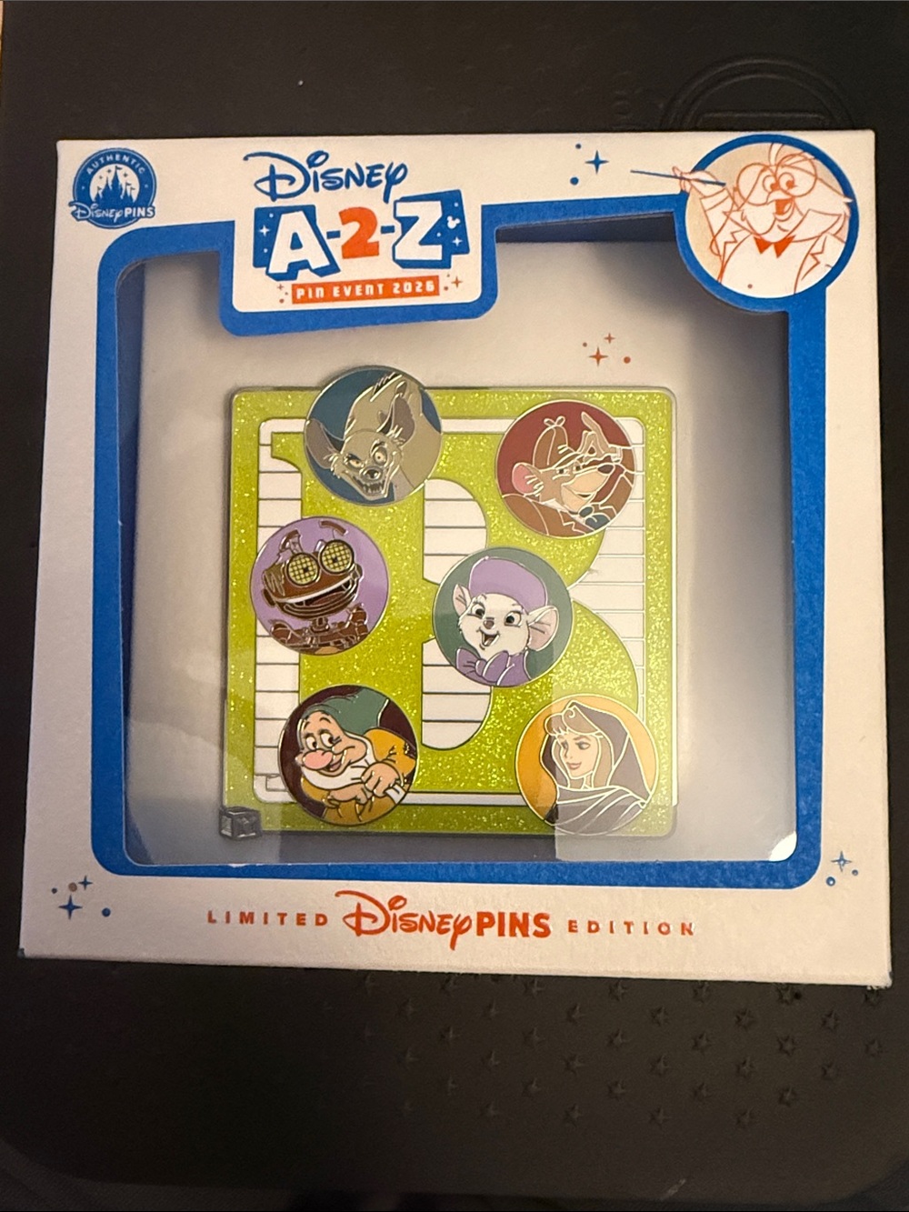 Disney Pins A-2-Z Pin Event 2026 B Limited Edition 600